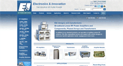 Desktop Screenshot of eandiltd.com